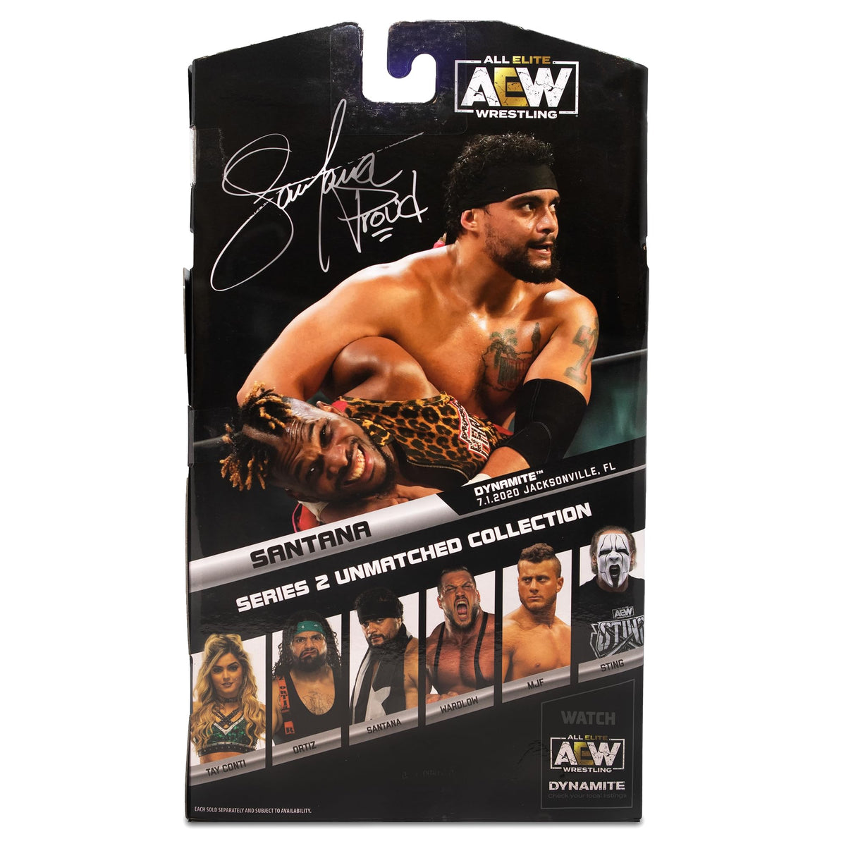 AEW Santana Unmatched Series 2#10 Action Figure