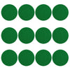 Kasteco 12 Pack Self Adhesive Air Hockey Mallet Felt Pads, Green, 94mm (green-12 Pack)