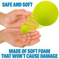 Hog Wild Bear Ball Popper Toy - Holiday Stocking Stuffer Includes 4 Soft Foam Balls - Squeeze to Pop Air Powered Balls Up to 20 Feet -