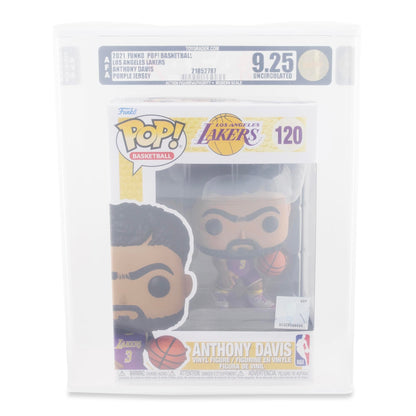 Funko NBA LA Lakers POP | Anthony Davis (Purple Jersey) | Rated AFA 9.25