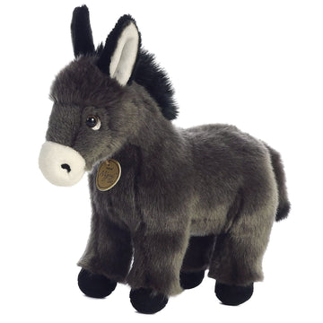 Aurora® Adorable Miyoni® Tots Donkey Foal Stuffed Animal - Lifelike Details Make a Cherished Companion - Perfect for Decorating Bedrooms or Classrooms