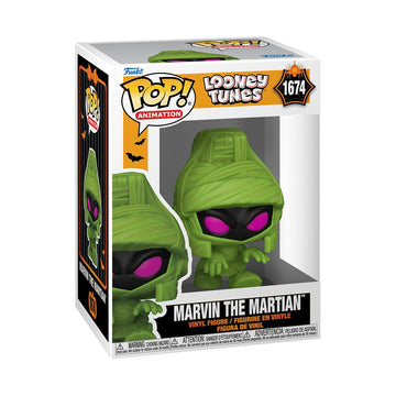 Funko POP! Animation: Marvin The Martian - (Mummy) - Looney Tunes - Collectable Vinyl Figure - Gift Idea - Official Merchandise - for Kids & Adults