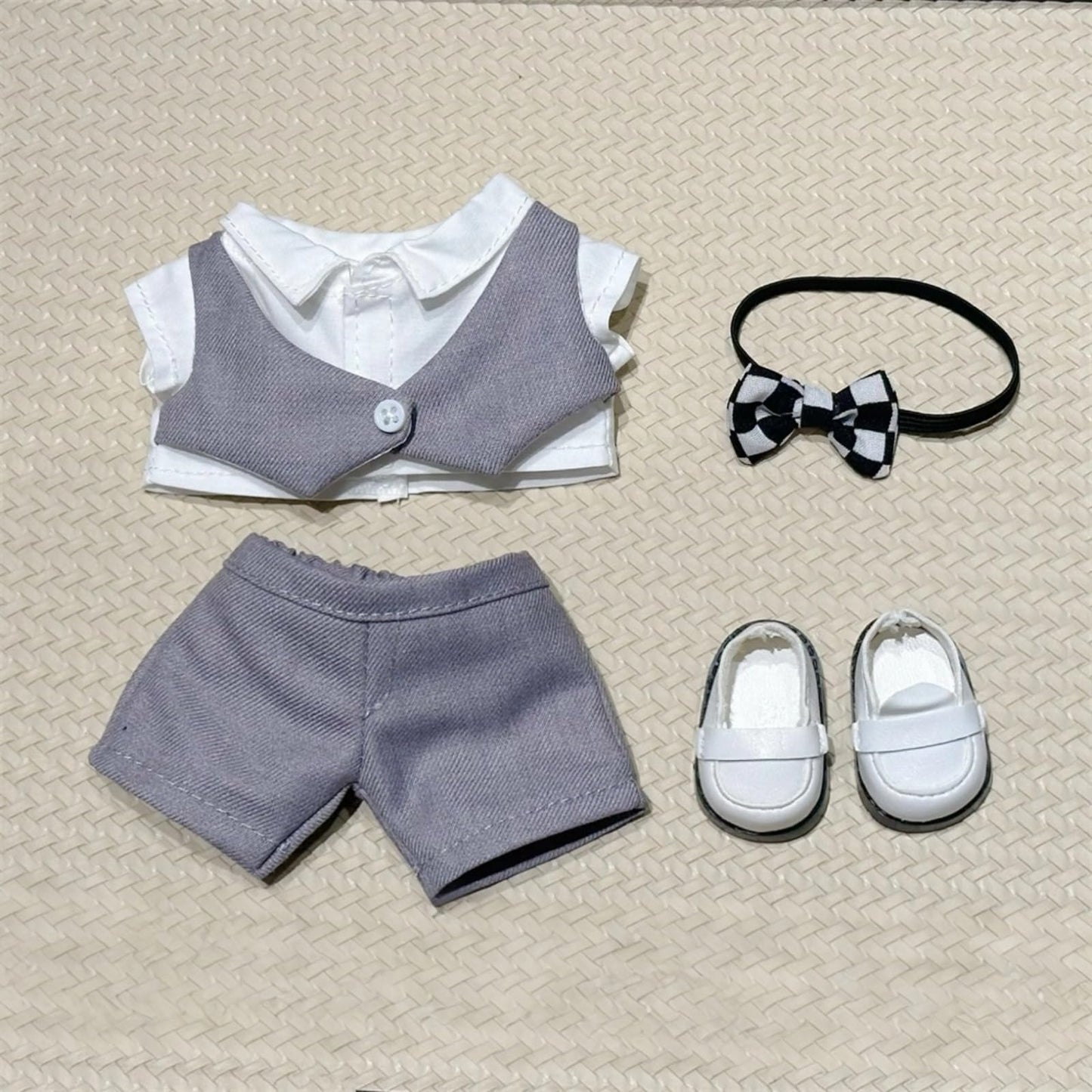 Grand Wedding Set for 17cm Doll - Bride Gown and Groom Tuxedo (Groom)