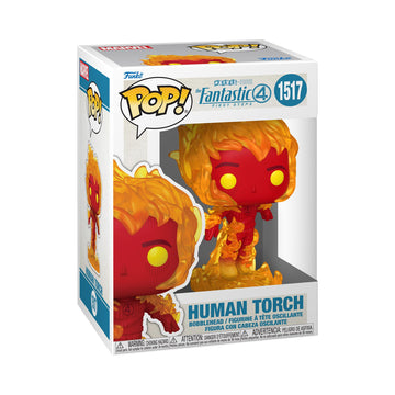 Funko Pop! Marvel: The Fantastic Four: First Steps - Human Torch - Fantastic Four (2025) - Collectable Vinyl Figure - Gift Idea - Official Merchandise