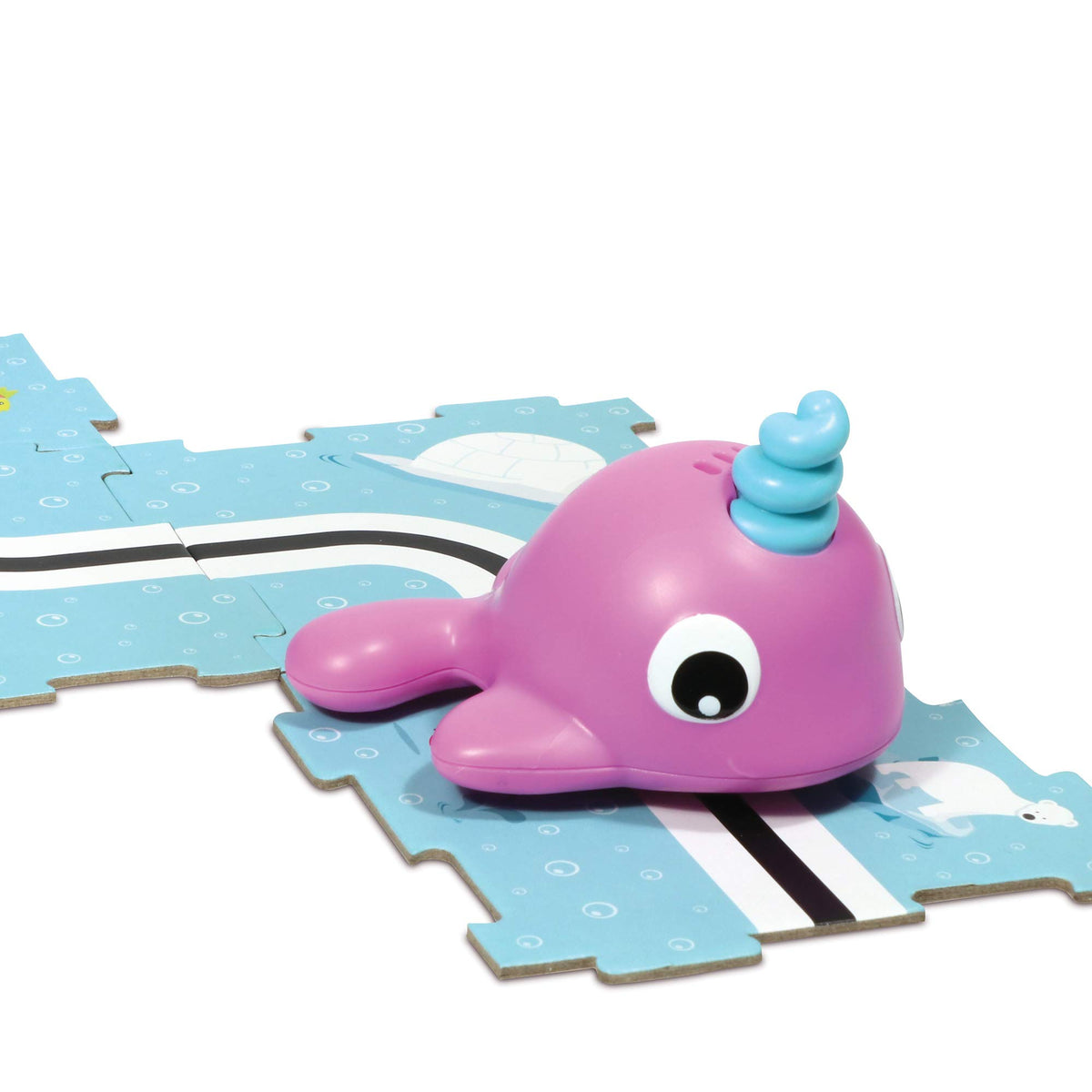 Learning Resources Coding Critters Go Pets Dipper the Narwhal - 14 Pieces, Ages 4+ Screen-Free Early Coding Toy For Kids, Interactive STEM Coding Pet,