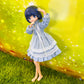 niannyyhouse Doll Lace Dress, Compatible with Blythe, OB24, OB22, Ball Jointed Dolls, Dress Up Accessories (Blue)