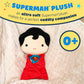 Kids Preferred DC Comics Superman Soft Huggable Stuffed Animal Cute Plush Toy for Toddler Boys and Girls, Gift for Kids, Man of Steel 11.5 inches