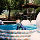 Rae Dunn x CocoNut Float Mini Pool with Rainbow Graphics, Happy Days Theme