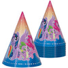 Fun Express - My Little Pony Party Hats, 8ct for Birthday - Party Supplies - Licensed Tableware - Misc Licensed Tableware - Birthday - 8 Pieces