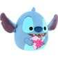 Squishmallows Original Disney 12in Stitch with Hearts Plush (Medium-Sized)