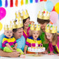 LOCOLO 30 Pieces Golden Paper Crown Gold Paper Crowns Birthday Party Bulk