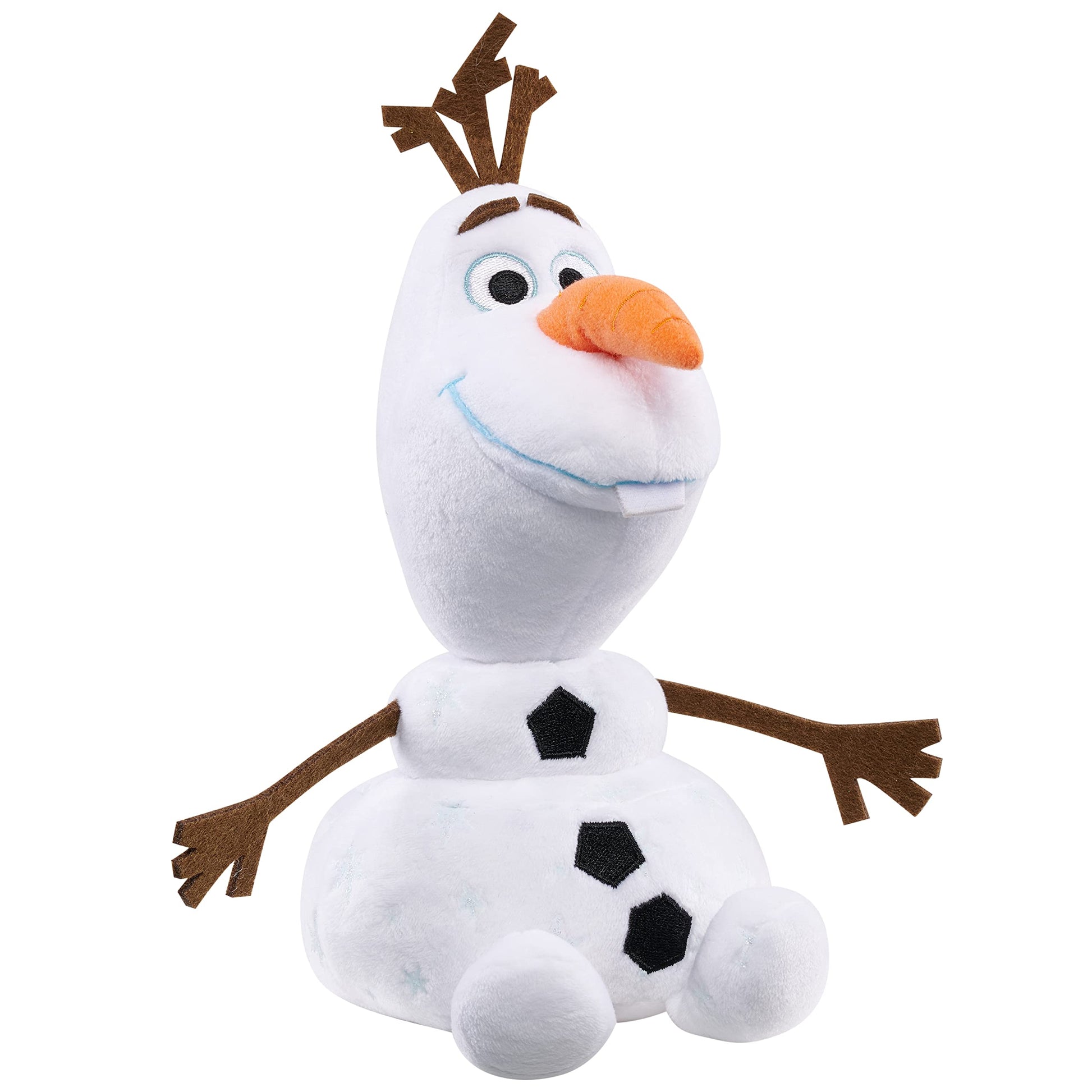 Just Play Disney Frozen 11-inch Laugh, Shimmy & Shake Olaf, Sound and Movement, Kids Toys for Ages 3 Up