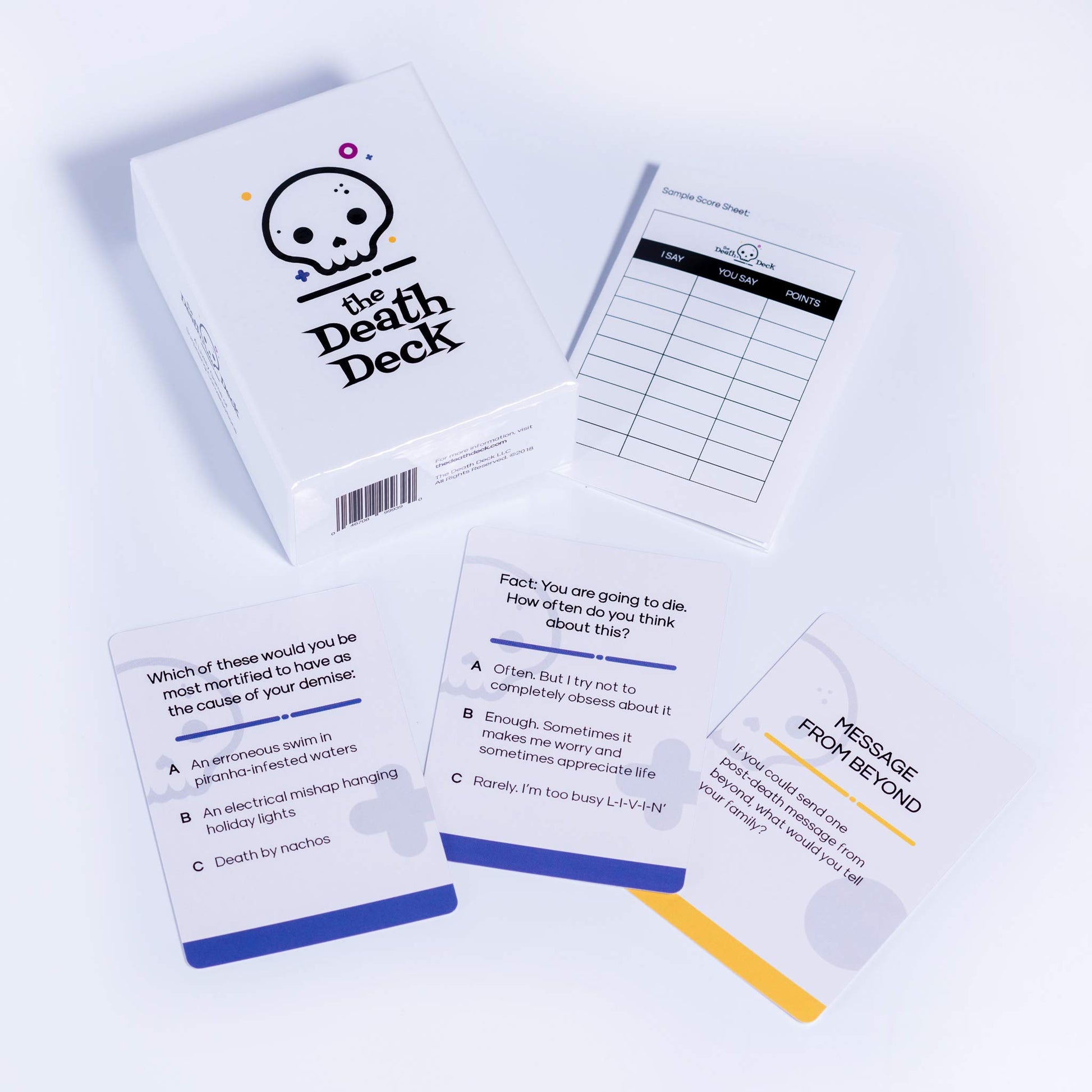 The Death Deck - A Lively Game of Surprising Conversations