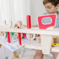 Melissa & Doug Wooden Project Workbench, 55-Piece Pretend Building Set