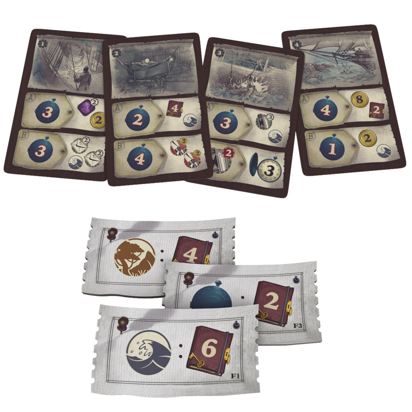 Thundergryph Games Darwin's Journey: Fireland Expansion - New Adventures Await! Strategy Game of Exploration and Discovery for Kids and Adults, Ages