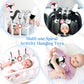 Car Seat Toys for Babies 0-6 Months Boy Girl Carseat Toys Hanging, Black and White High Contrast Baby Toy for Newborn, Baby Infant Sensory for Crib