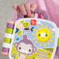 Fisher-Price JFN05 Interactive Book with Sound and Light Effects for Babies from 6 Months, French Version