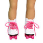 White and Hot Pink Rollerskates for 18-Inch Dolls | Premium Quality & Trendy Design | Dolls Clothes