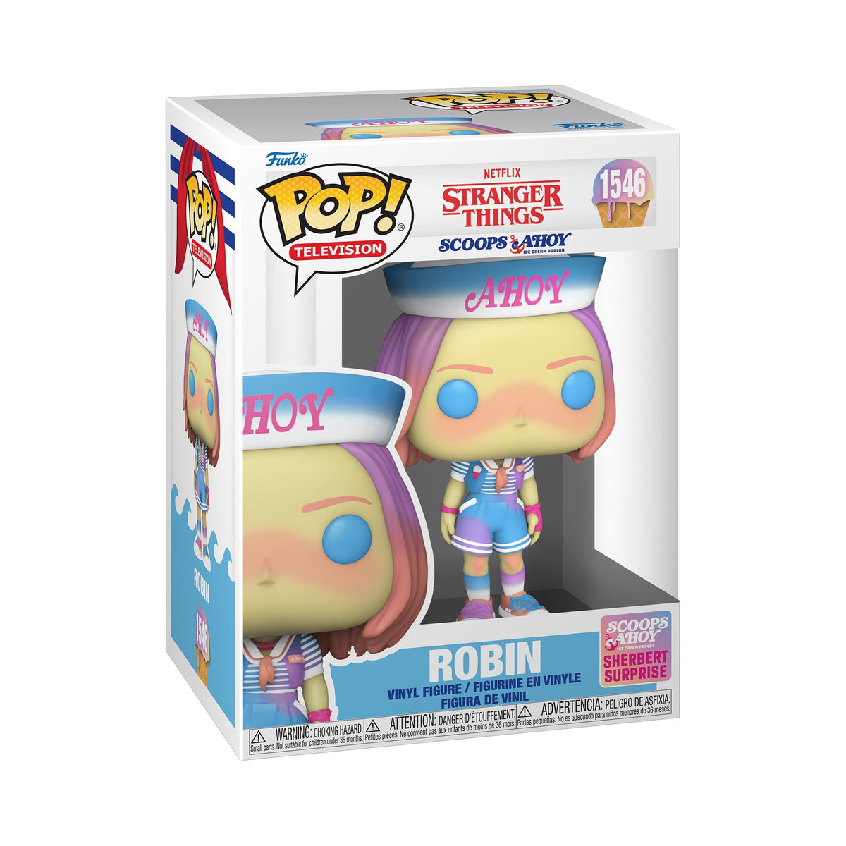 Funko POP! TV: Stranger Things - Robin - (Scoops Ahoy) - Collectable Vinyl Figure - Gift Idea - Official Merchandise - for Kids & Adults - TV Fans