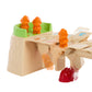 Mattel Games Greedy Gator 2-Player Kids Game for Families & Parties, Get Monkeys Across The Bridge First with Rolling Alligator
