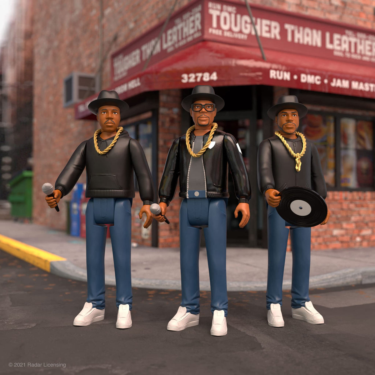 Super7 Run DMC Darryl DMC McDaniels 3.75 in Reaction Figure