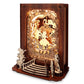 FUNPOLA Alice in Wonderland 3D Puzzle Nightlight - DIY 3D LED Book Lamp - 3D Wood Puzzles Décor Lamp for Adults