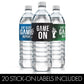 DISTINCTIVS Gamer Birthday Party Favors - Video Game Water Bottle Labels - 20 Waterproof Stickers for Gaming Birthday Party Decorations and Supplies