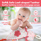 GKDOMS Baby Lovey Rabbit Stuffed Animal for Infant Boys and Girls, Security Blanket and Hand Shaker Set Newborn Stuffed Hanging Animal Plush Snuggle