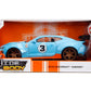 Jada Toys Big Time Muscle 1:24 2016 Chevy Camaro SS Widebody Gulf Die-Cast Car, Toys for Kids and Adults(Blue/Orange)