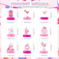 21st Birthday Decorations Pink 21st Birthday Decorations for Her 21 st Champagne Wine Centerpieces for Table