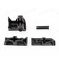 WORKER Top and Side Rail Adapter Picatinny Base Set for Nerf Stryfe Modify Toy Color Black