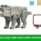 Mattel Minecraft Action Figure & Accessories Set, 3.25-inch Dennis The Wolf Posable Character Collectible Inspired by A Minecraft Movie