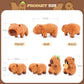 SuzziPals Capybara Stuffed Animal with Babies Inside, 5PCS Capybara Plush Set with Mommy & 4 Baby Capybaras, Soft Pillow Plush for Bedroom Decor