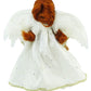 American Fashion World Gold and White Angel Outfit for 18-Inch Dolls | Premium Quality & Trendy Design | Dolls Clothes for Popular Brands