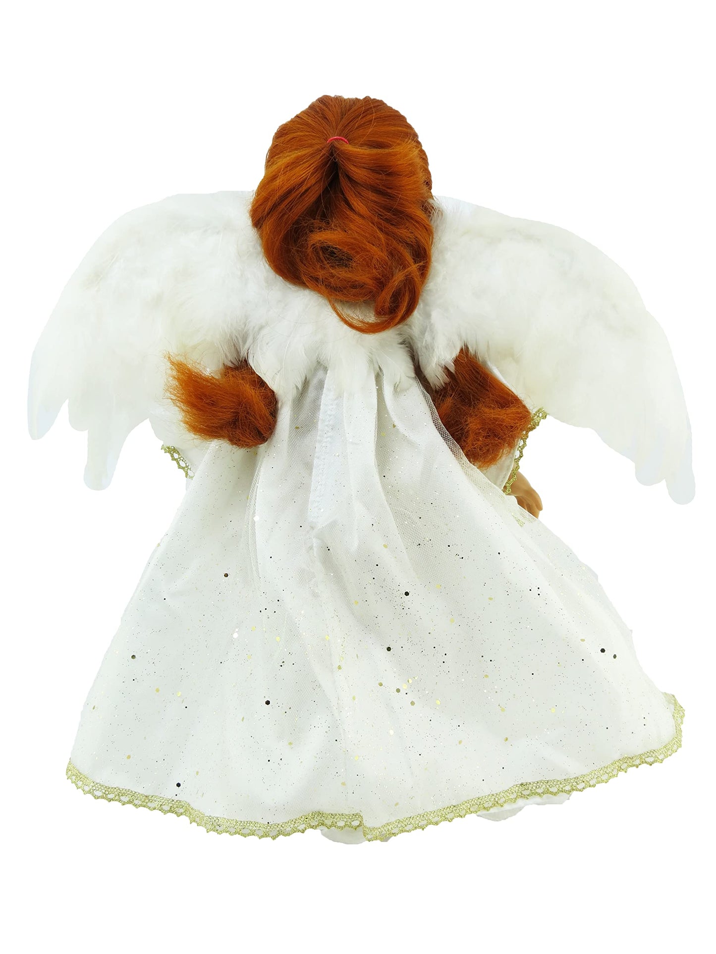 American Fashion World Gold and White Angel Outfit for 18-Inch Dolls | Premium Quality & Trendy Design | Dolls Clothes for Popular Brands