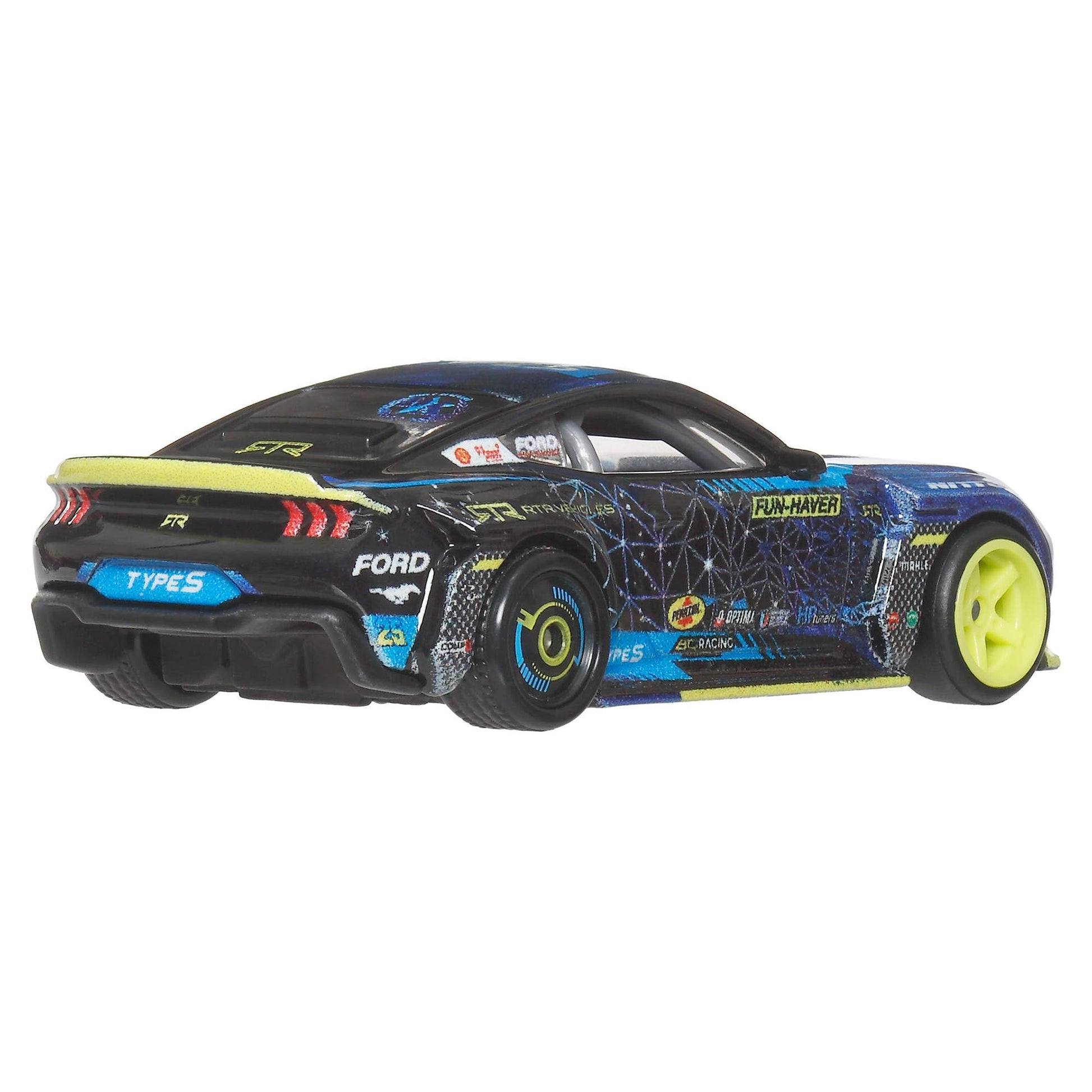 Hot Wheels Premium Car Culture 1:64 Scale Die-Cast 2024 Mustang RTR Spec 5-FD Collectible Vehicle with Real Riders Tires & Metal/Metal Body & Chassis