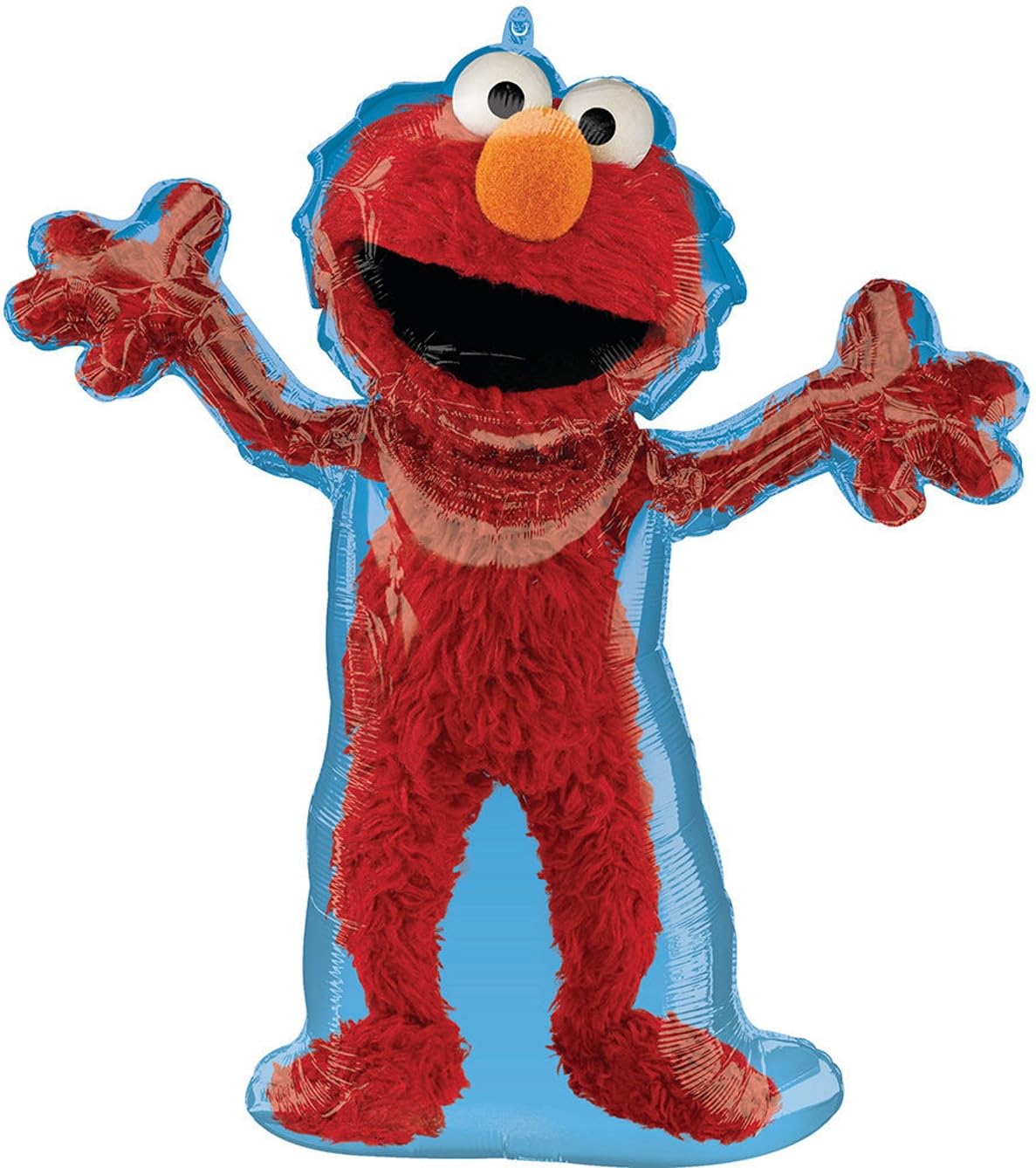 Sesame Street Elmo 2nd Birthday Party Supplies Balloon Bouquet Decorations