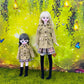 niannyyhouse 1/3 1/4 1/6 BJD Dolls Clothes Khaki Coat Dresses Socks Dresses Suit Ball Jointed Dolls Dress Up Gift (1/4BJD)