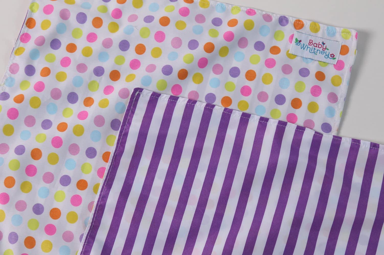 Baby Whitney 17" Doll Toy Receiving Blankets Set 2 Pack