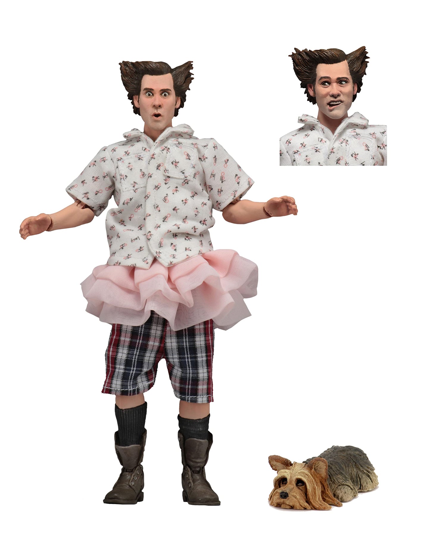 NECA ACE Ventura PET Detective Shady Acres ACE 8" Retro Action Figure