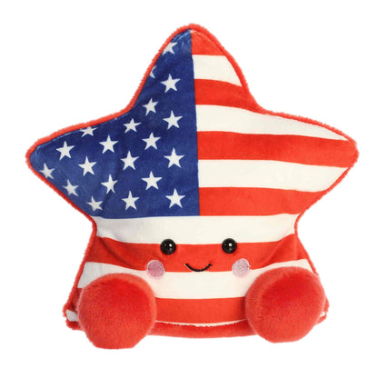 Aurora Palm Pals Party Sized 8.5" Americana Star Adorable Plush