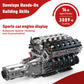 Mould King LR V10 Engine Model Kit for Adults, 1834 Pcs Car Motor Set