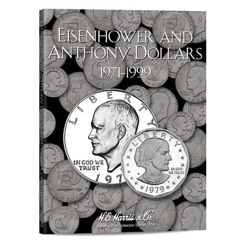 Harris Eisenhower & Anthony Dollars 1971-1999 Coin Folder 2699