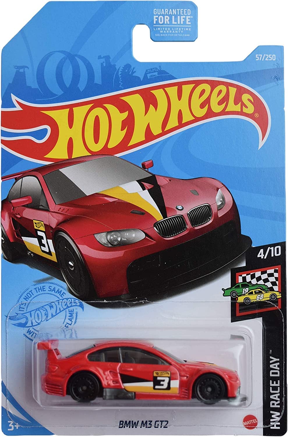 Hot Wheels BMW M3 GT2 - red -57/250 Race Day 4/10
