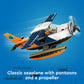LEGO City Jungle Explorer Water Airplane Toy - Kids Toy Adventure Building Set for Boys and Girls, Ages 6+ - with 2 Minifigures for Pretend Play