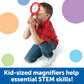 Learning Resources Jumbo Magnifiers - 6 Pieces, Ages 3+ Toddler Learning Toys, Exploration Toys for Kids, Magnifiers for Kids