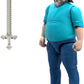 Mattel Minecraft Large-Scale Action Figure, 12-inch Posable Steve Toy Collectible Inspired by A Minecraft Movie