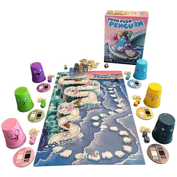 Wacky Wizard Games: Push Push Penguin the Board Game