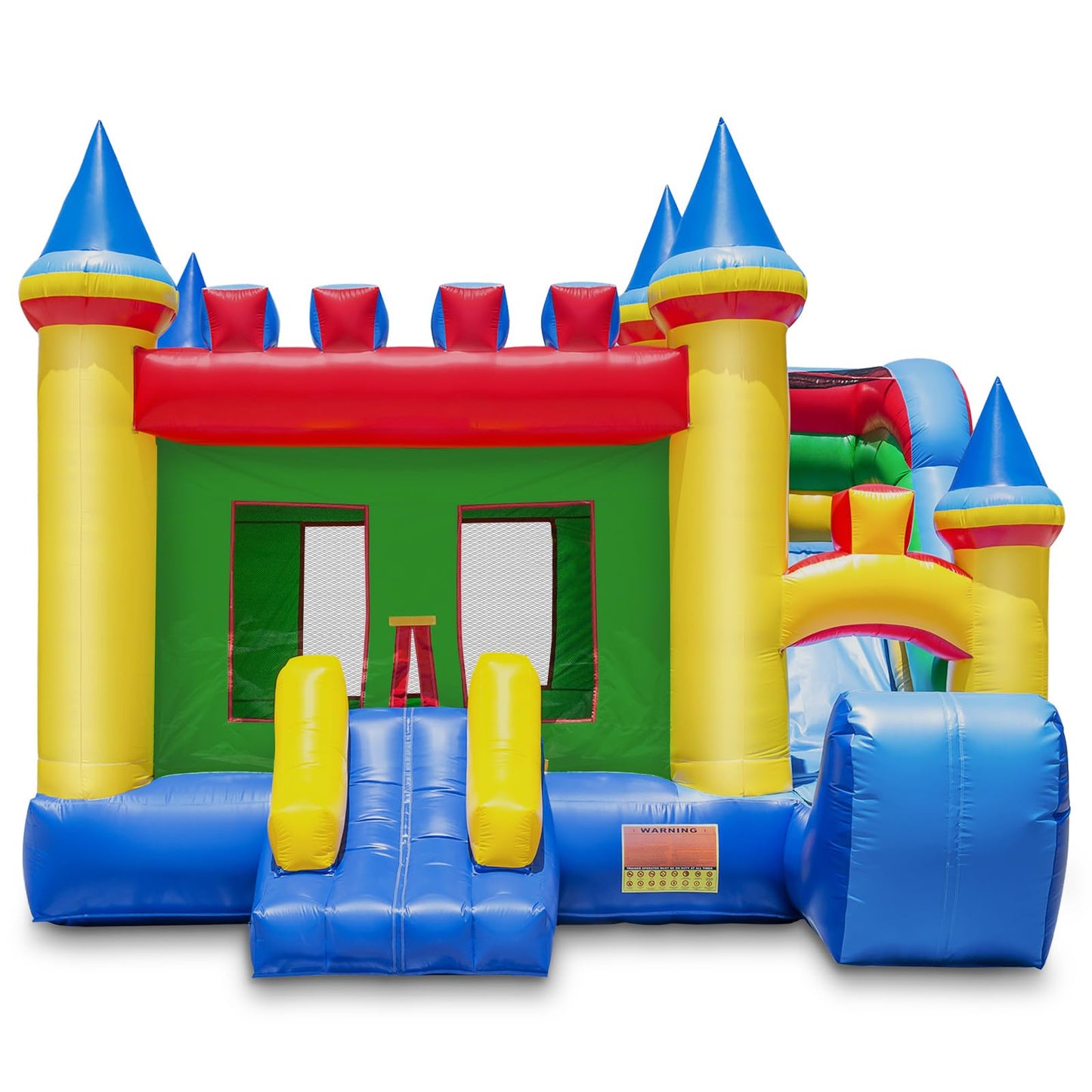Cloud 9 Commercial Grade Castle Bounce House with Slide - 100% PVC 16' x 17' Bouncer - Inflatable Only