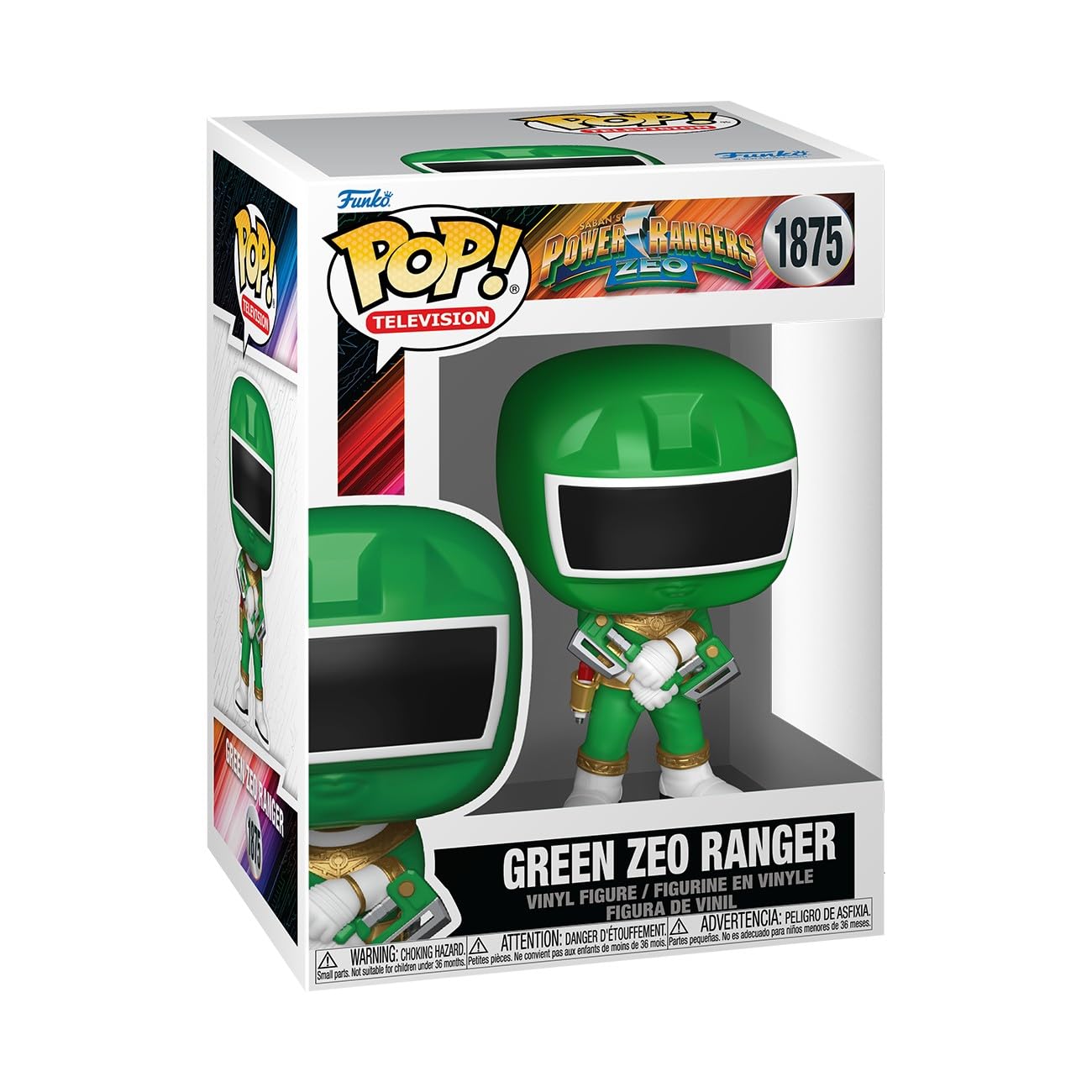 Funko Pop! TV: Power Rangers Zeo - Green Zeo Ranger - Collectable Vinyl Figure - Gift Idea - Official Merchandise - Toys for Kids & Adults - TV Fans